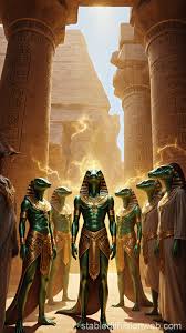 Image result for Reptilian egypt