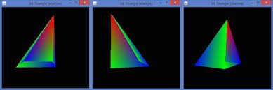 Image result for opengl triangle