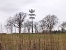 A number of phone masts masquerade as trees around the junction of the A9 - via Daymix