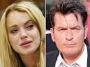 Charlie Sheen and Lindsay