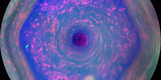 Image result for saturn south pole eye