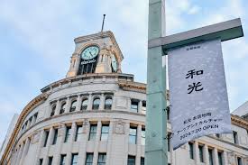 Image result for wako clock tower in tokyo