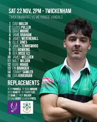 Image result for Weybridge Vandals Rugby Club