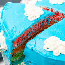 Image result for rainbow cake