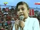 La canción que una niña le ha