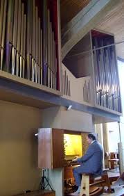 Foto vom Orgelspiel in St. Thomas in Augsburg - 2012Alfred-an-der-grossen-Orgel-in-St-Thomas-Augsburg