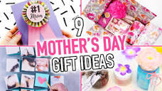9 DIY Mother's Day Gift Ideas | Mother's Day Crafts - YouTube
