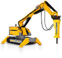 Brokk 800S – remote controlled demolition robot