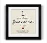 Image result for ideas for first wedding anniversary gift Mobile