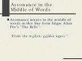 tannerpoetryblog: Assonance