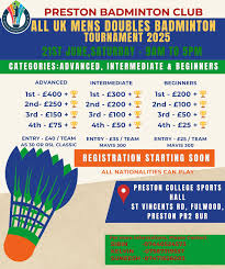 Image result for Preston badminton club