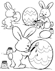 Easter Bunny coloring page