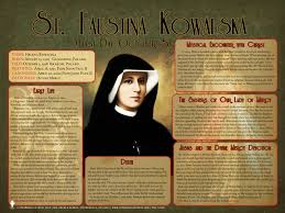 Image result for Saint https://en.wikipedia.org/wiki/Faustina Kowalska