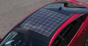 Image result for solar sunroof