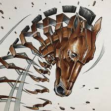 Resultado de imagen para sliced horse