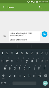 Image result for android keyboard number row