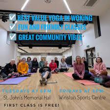 Image result for Woking Leisure Centre Yoga Club