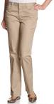 Dickies School Uniform Girls Stretch Flare Bottom Pant  Junior