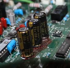 Image result for blown capacitor