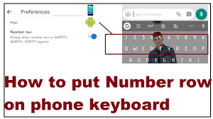 Image result for android keyboard number row