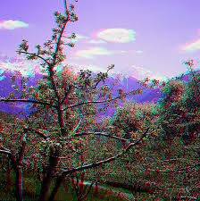 Image result for anaglyph clouds