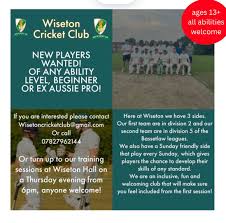 Image result for Wiseton Cricket Club