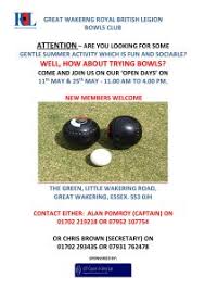 Image result for Royal British Legion Bowls Club