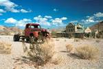 Rhyolite ghosttown abandoned truck