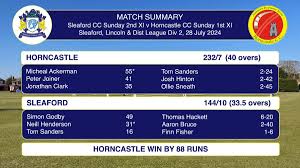 Image result for Horncastle Cricket Club