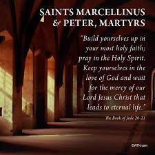 Image result for Saints Marcellinus and Peter