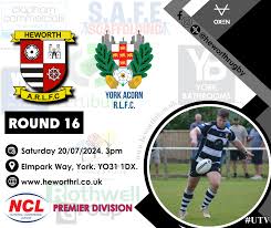 Image result for York Acorn Rugby League Football Club