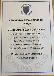 Image result for Beechgrove-Moffat Bowling Club