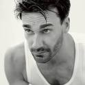 Jon Hamm's chin is so chisled