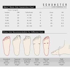 Shoe Size Chart - Schuhster