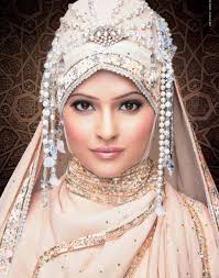 Muslim Wedding Hijab Styles For Brides - Shanila's Corner