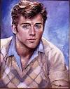 Richard Taddei : Paintings : Portrait of Maxwell Caulfield. - MaxwellCaulfield