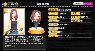 「沢田麻里菜 アイドルマスターシンデレラガールズ」の画像検索結果