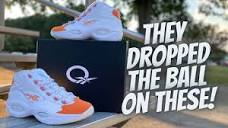Reebok Question Mid “Orange Toe” Retro Review And On Feet! - YouTube
