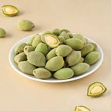 Image result for fresh green almonds
