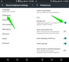 Image result for android keyboard number row