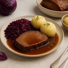 Image result for sauerbraten semmelknödel