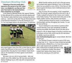 Image result for Chesham Bowling Club