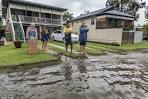 The aftermath of brutal Cyclone Marcia: Residents in Queensland.