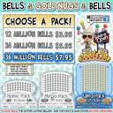 Amazon.com: TBot-Spot ACNH: Bells | Gold Nuggets Ultra Pack - 36 ...