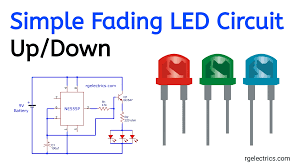 Image result for fade led 555 circuit