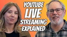 Latest Youtube Updates on Live Streaming Explained! - YouTube