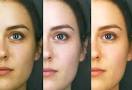 The face in the middle shows