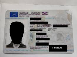 Αποτέλεσμα εικόνας για sweden id card