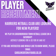 Image result for Harriers Netball Club