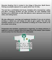 Image result for Braunton Bowling Club